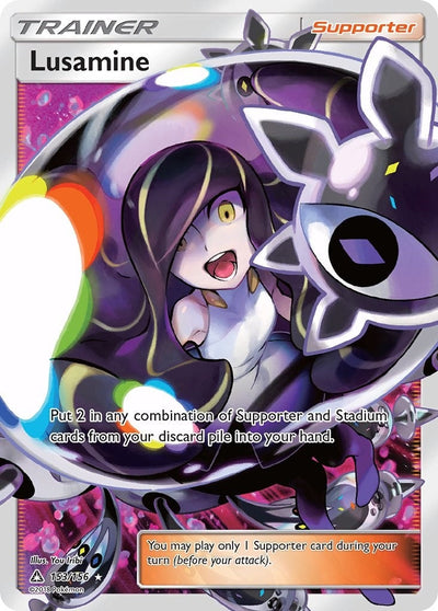 Lusamine (Full Art) (153/156) (SM - Ultra Prism) (SM05)