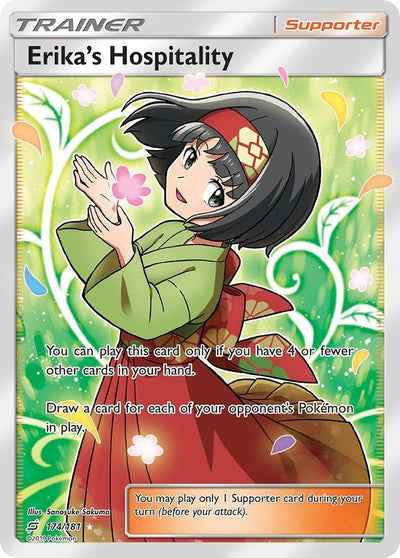 Erika's Hospitality (Full Art) (174/181) (SM - Team Up) (SM9)