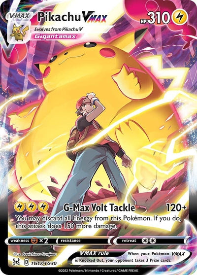 Pikachu VMAX (TG17/TG30) (SWSH11: Lost Origin Trainer Gallery) (SWSH11: TG)