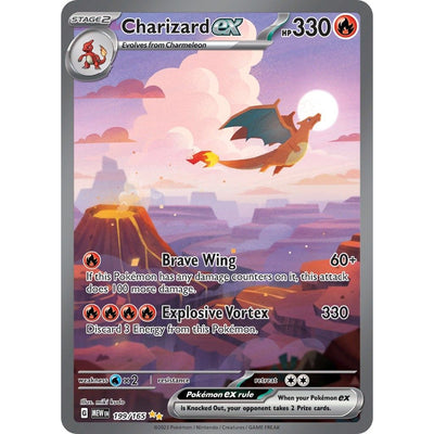 Charizard ex (199/165) (SV: Scarlet & Violet 151)