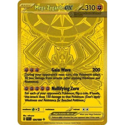 Mega Zygarde ex (124/088) (ME03: Perfect Order)