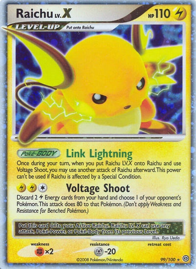 Raichu LV.X (99/100) (Stormfront) (SF)