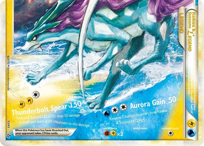 Raikou & Suicune Legend (Bottom) (93/95) (Unleashed) (UL)