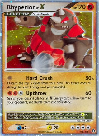 Rhyperior LV.X (145/146) - Legends Awakened Holofoil