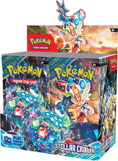 Pokemon TCG - Scarlet & Violet - Stellar Crown - Booster Box (36x Packs)