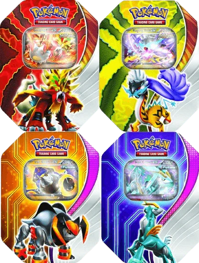 Pokemon TCG - Scarlet & Violet - Paradox Destinies Tin - Bundle