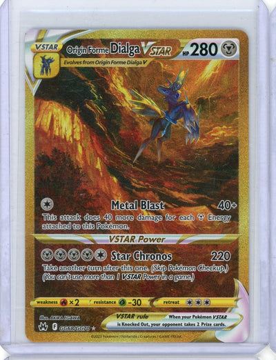 Dialga VSTAR Pokemon Crown Zenith Galarian Gallery #GG68/GG70
