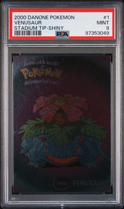 PSA 9 VENUSAUR STADIUM TIP-SHINY