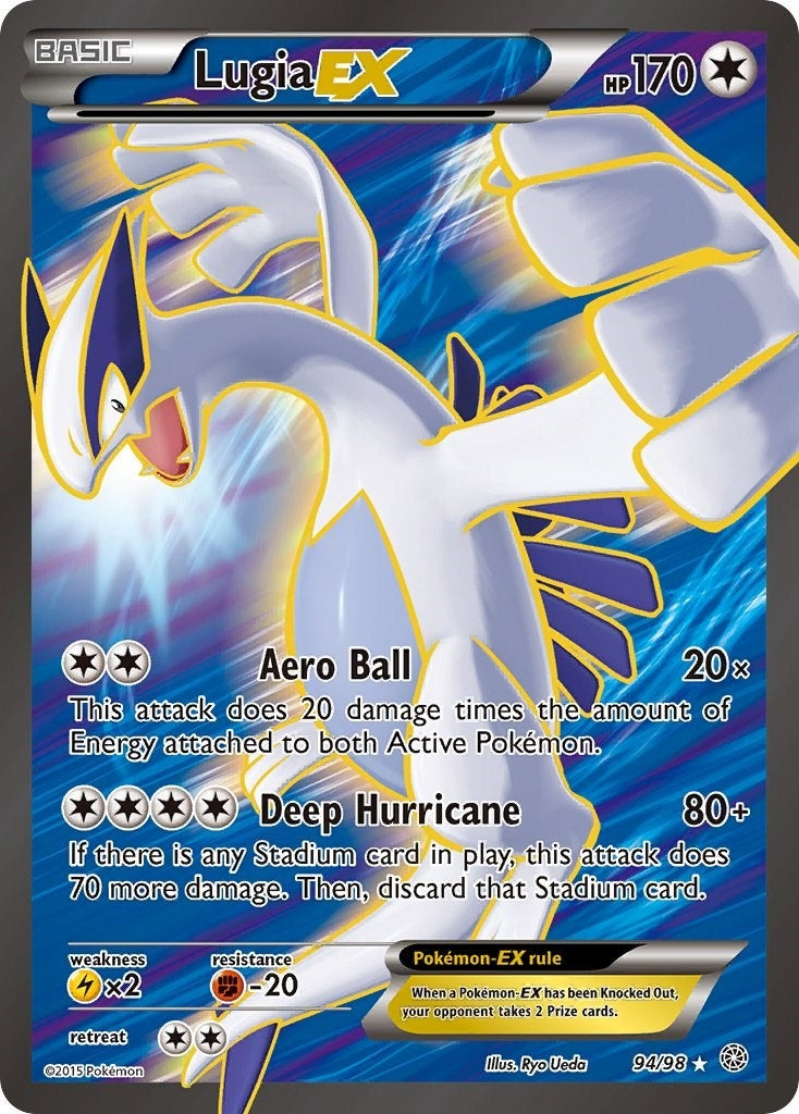 Lugia EX (94 Full Art) (94/98) (XY - Ancient Origins) (AOR)