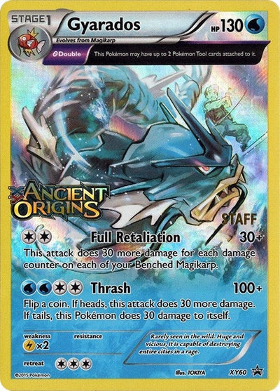 Gyarados - XY60 (Prerelease) [Staff] (XY60) (XY Promos) (PR)