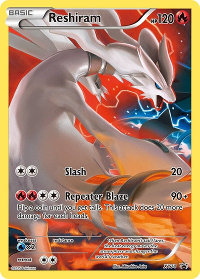 Reshiram (Full Art Promo) (XY74) (XY Promos) (PR)