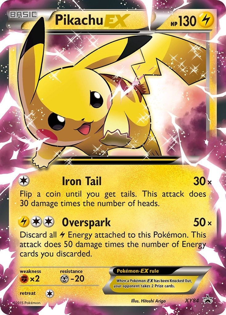 Pikachu EX - XY84 (XY84) (XY Promos) (PR)