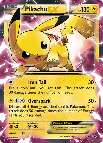 Pikachu EX - XY84 (XY84) (XY Promos) (PR)