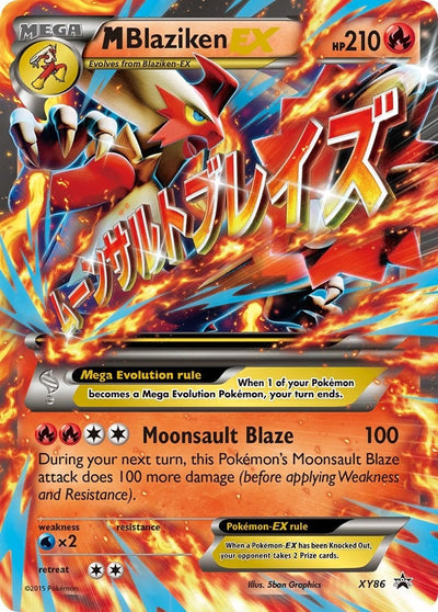 M Blaziken EX (XY86) (XY Promos) (PR)