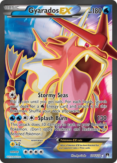 Gyarados EX (Full Art) (114/122) (XY - BREAKpoint) (BKP)