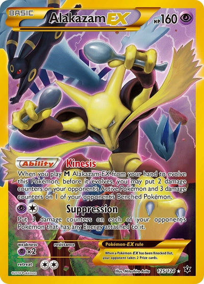 Alakazam EX (Secret) (125/124) (XY - Fates Collide) (FCO)
