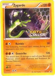 Zygarde - XY129 (Prerelease) [Staff] (XY129) (XY Promos) (PR)