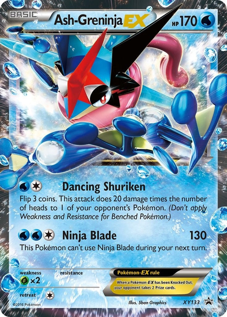 Ash-Greninja EX - XY133 (XY133) (XY Promos) (PR)