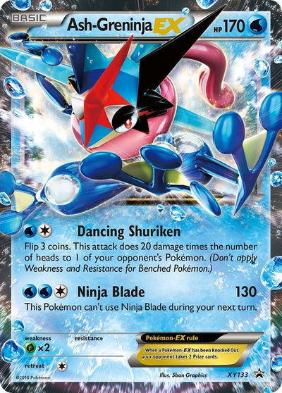 Ash-Greninja EX - XY133 (XY133) (XY Promos) (PR)