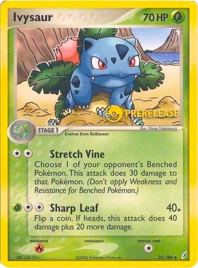Ivysaur - 35/100 (Prerelease) (35/100) (Nintendo Promos) (PR)