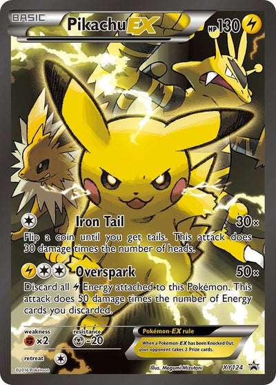 Pikachu EX - XY124 (XY124) (XY Promos) (PR)
