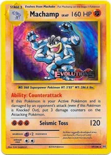 Machamp (XY Evolutions Prerelease) (59/108) (XY Promos) (PR)