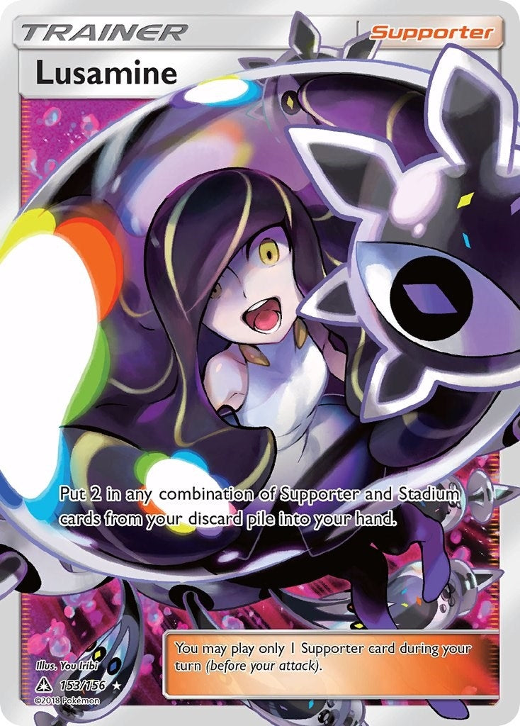 Lusamine (Full Art) (153/156) (SM - Ultra Prism) (SM05)