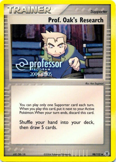 Prof. Oak's Research (2004-2005) (98/112) (Professor Program Promos) (PPP)