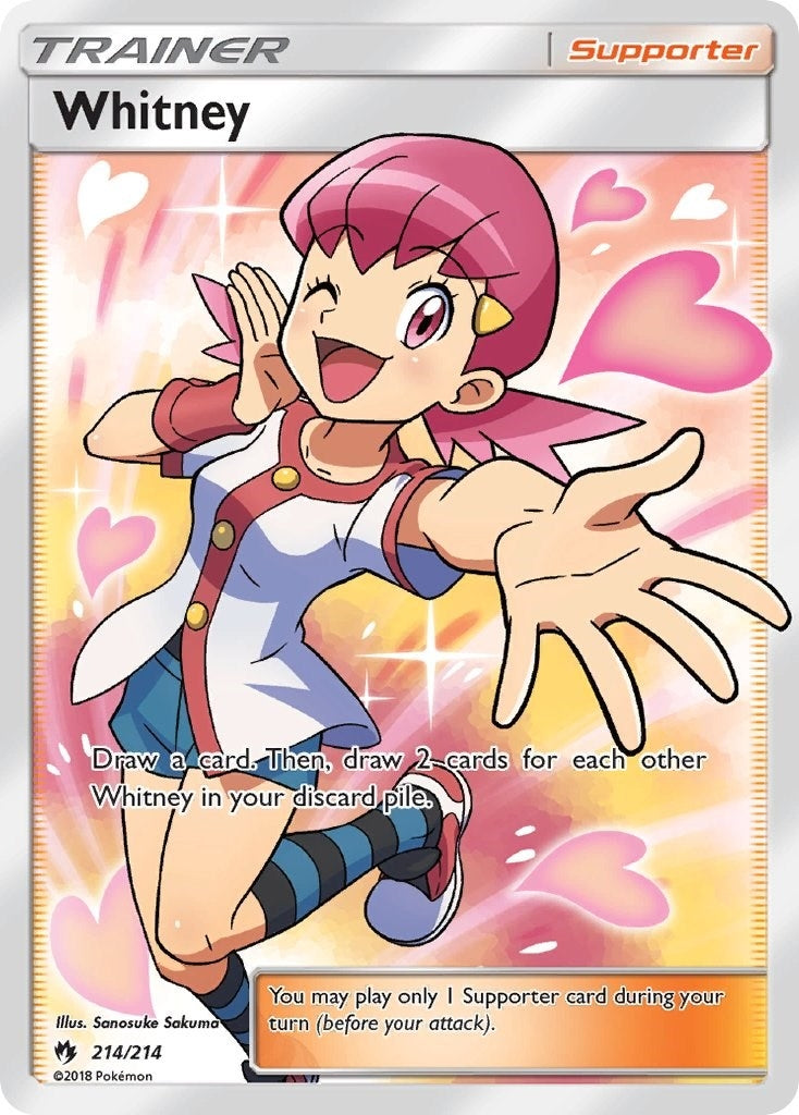 Whitney (Full Art) (214/214) (SM - Lost Thunder) (SM8)