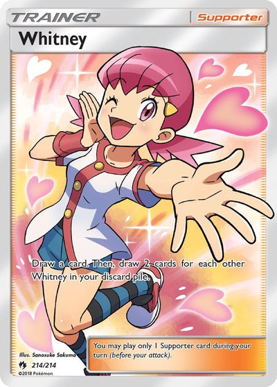 Whitney (Full Art) (214/214) (SM - Lost Thunder) (SM8)