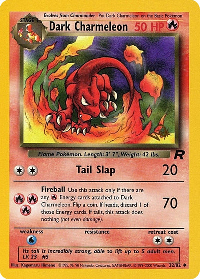 Dark Charmeleon [W Stamped] (32/82) (WoTC Promo) (PR)