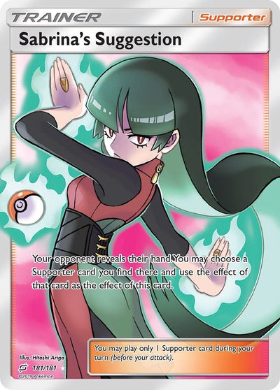 Sabrina's Suggestion (Full Art) (181/181) (SM - Team Up) (SM9)