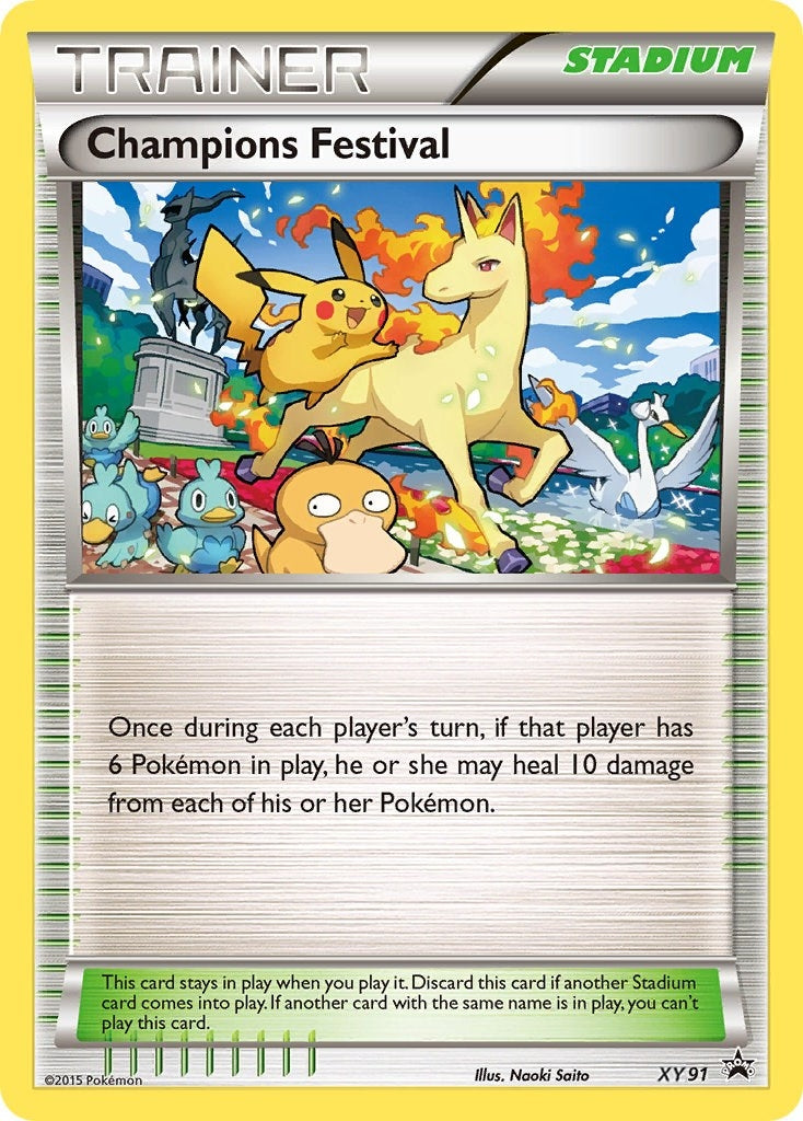 Champions Festival (2015) (XY91) (XY Promos) (PR)