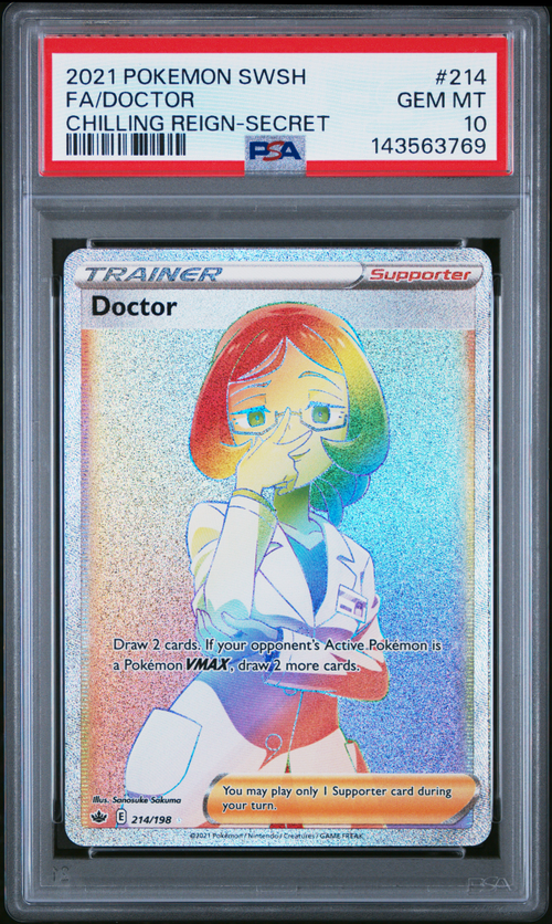 PSA 10 FA/DOCTOR CHILLING REIGN-SECRET