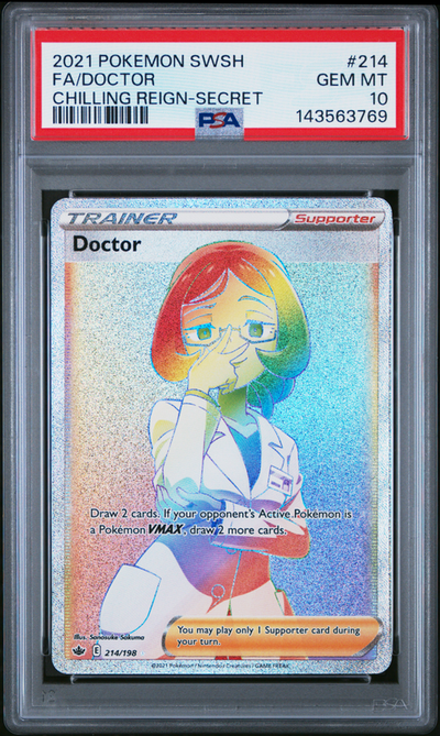 PSA 10 FA/DOCTOR CHILLING REIGN-SECRET