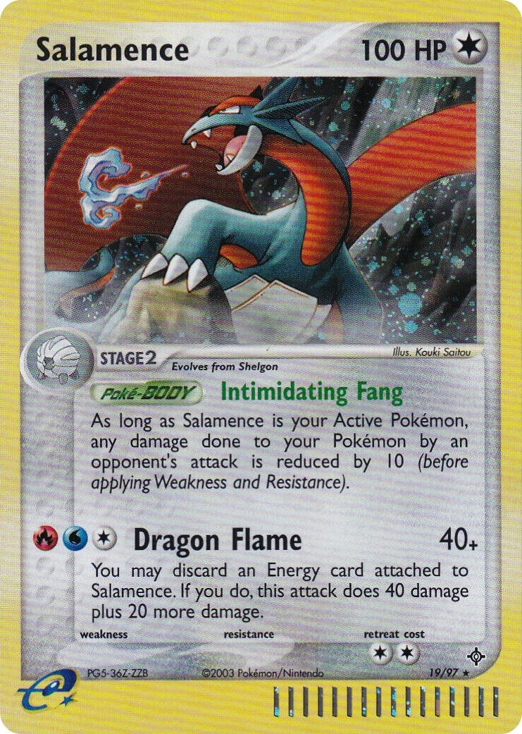 Salamence - 19/97 (e-League) (19/97) (Nintendo Promos) (PR)