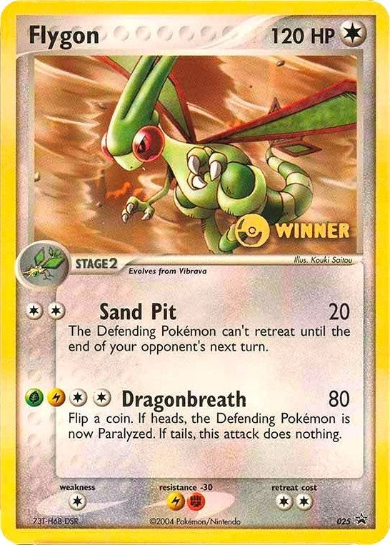 Flygon - 025 (e-League) [Winner] (025) (Nintendo Promos) (PR)