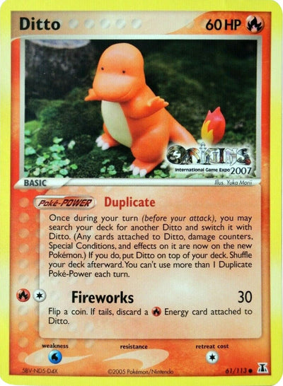 Ditto - 61/113 (Origins International Game Expo 2007) (61/113) (Nintendo Promos) (PR)