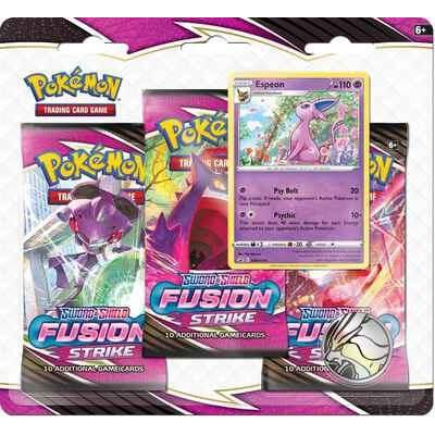 POKÉMON TCG Sword and Shield - Fusion Strike 3-Pack Blister