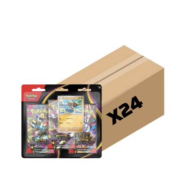 Sealed Case Pitch Black 3 Packs Blister
