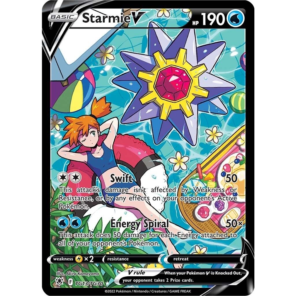 Starmie V (TG13/TG30) (SWSH10: Astral Radiance Trainer Gallery)