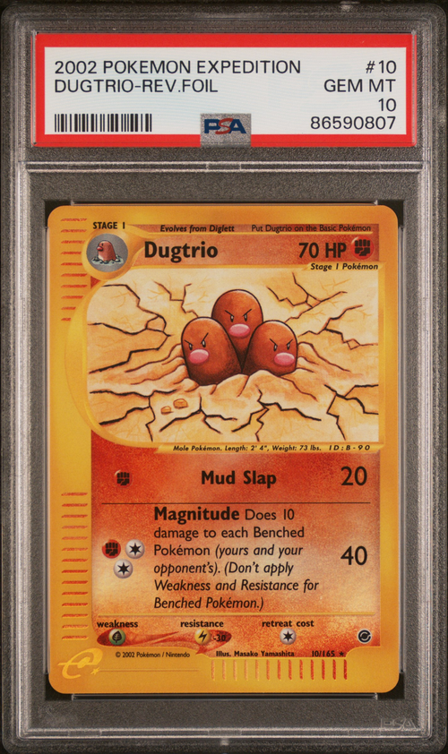 PSA 10 DUGTRIO-REV.FOIL *POP 16*