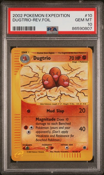 PSA 10 DUGTRIO-REV.FOIL *POP 16*