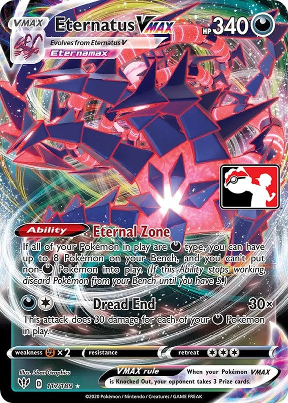 Eternatus VMAX (117/189) (Prize Pack Series Cards)