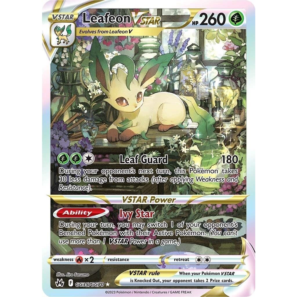 Leafeon VSTAR (GG35/GG70) (SWSH: Crown Zenith: Galarian Gallery)