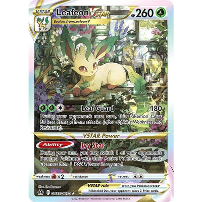 Leafeon VSTAR (GG35/GG70) (SWSH: Crown Zenith: Galarian Gallery)