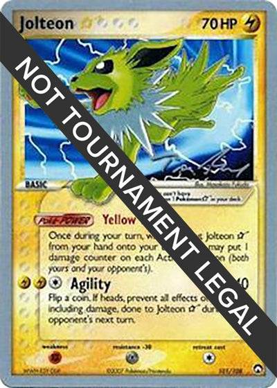 Jolteon Star - 2007 (Tom Roos) (101/108) (World Championship Decks) (WCD)