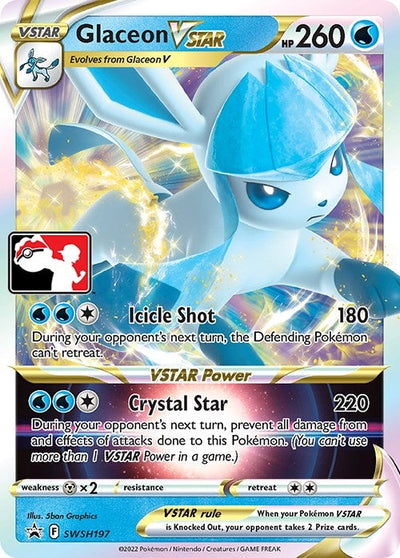 Glaceon VSTAR - SWSH197 (SWSH197) (Prize Pack Series Cards)