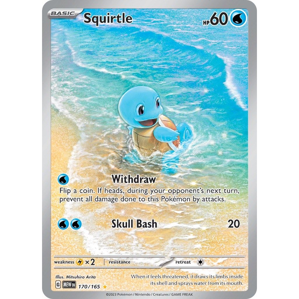 Squirtle (170/165) (SV: Scarlet & Violet 151)