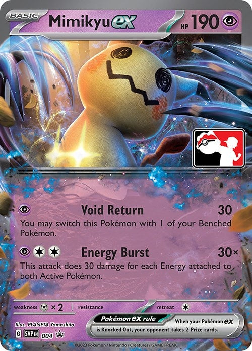 Mimikyu ex - 004 (004) (Prize Pack Series Cards)